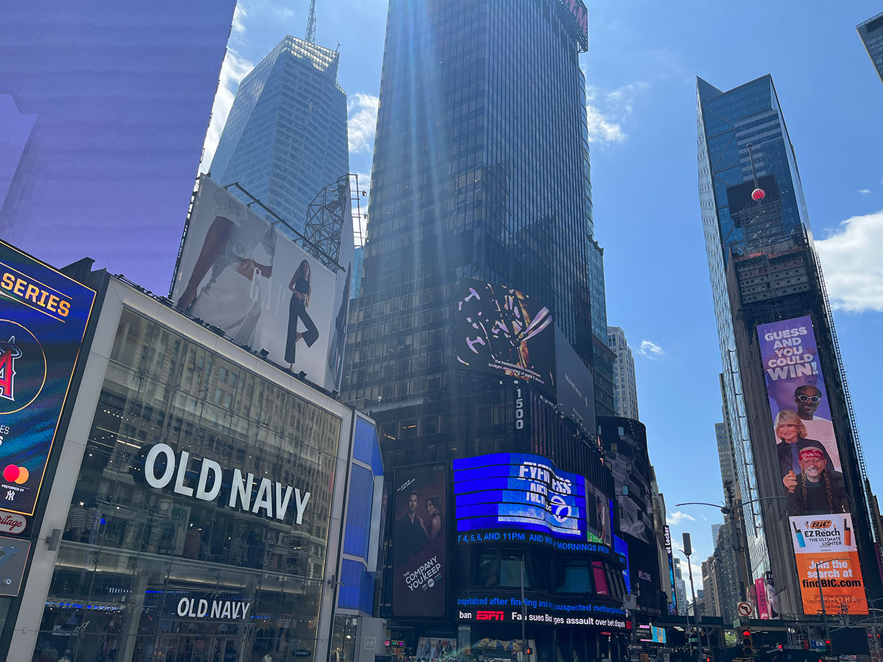 Times Square en Nueva York: encrucijada del mundo