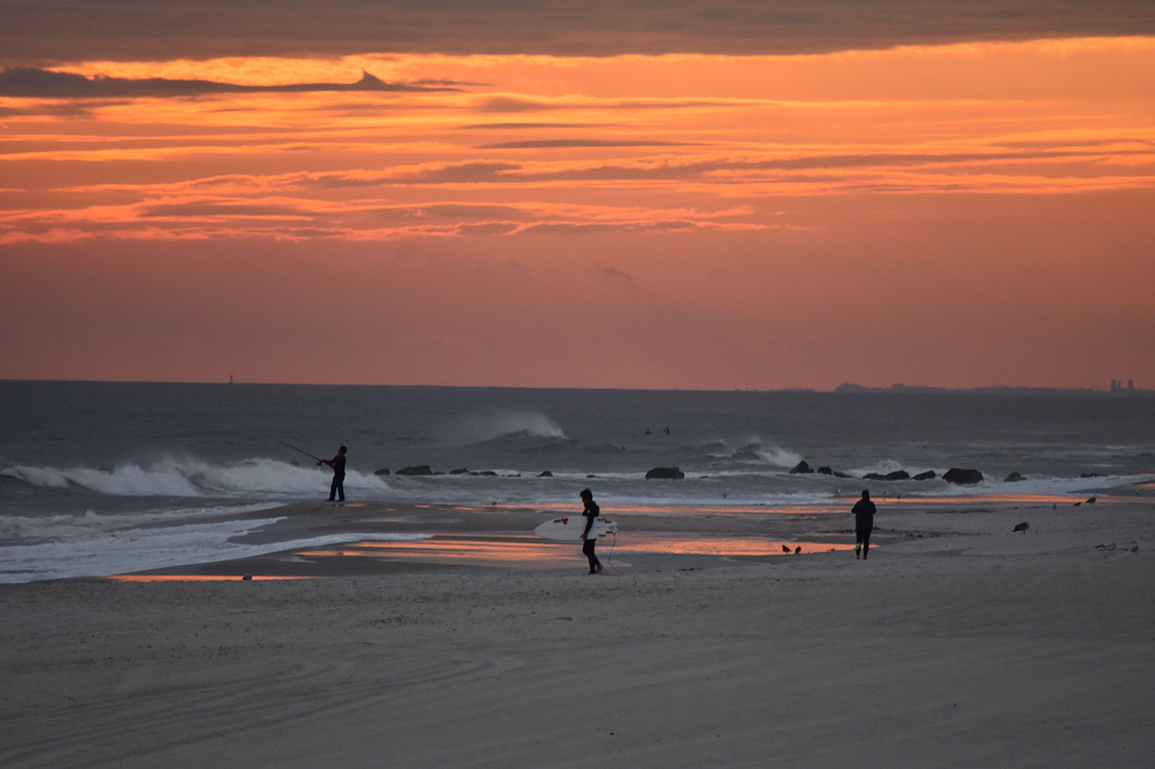 Playa Long Beach en Nueva York